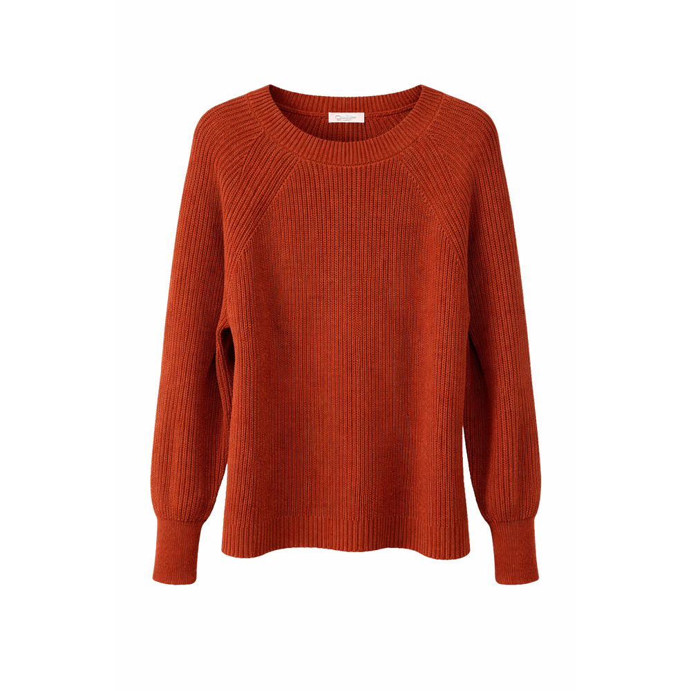 Jessica Simpson‎ Sweater Womens XL Rust Knit Cozy Pullover